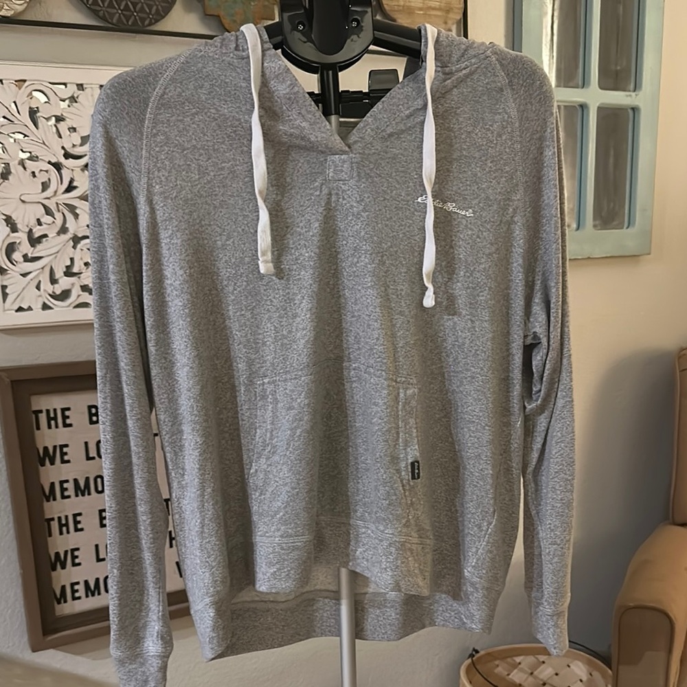 Eddie Bauer Heather Gray Sweatshirt